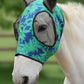 Harrison Howard Super Comfort Stretchy Fly Mask Large Eye Space with UV Protection Soft on Skin with Breathability Live Leaf L