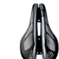SRT 2.0 Adjustable Bicycle Saddle Noseless with Titanium Rails Custom Fit Comfort,Black w/Grey Accents