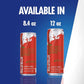 Red Bull Red Edition Energy Drink, Watermelon, with 80mg Caffeine plus Taurine & B Vitamins, 8.4 Fl Oz, Pack of 24 Cans