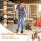 Chicken Coop Pooper Scooper, 36" to 67" Stainless Steel Long Handle Cat Litter Scoop, 5 Segment Extendable Dog Poop Scooper Long Handle, Pet Pooper Scooper for Chicken Dog Cat Manure Rabbit Manure