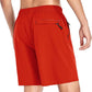 Men's Gym Shorts Sports Quick Dry Workout Running or Casual Training Short with Zipper Pockets
