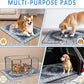 Washable Pee Pads for Dogs 2 Pack, Absorbent Reusable Puppy Pads Waterproof, Leakproof & Non-Slip Whelping Pad, Potty Training Pads for Dogs Playpen Mat 24x36