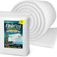 Aquatic Experts Aquarium Filter Floss for Fish Tank Filters - FilterFirst Aquarium Filter Pad - Media Roll for Crystal Clear Water, 12" x 72" by ¾ to ½ Thick