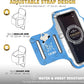 TRIBE Running Phone Holder Armband. iPhone & Galaxy Cell Phone Sports Arm Bands for Women, Men, Runners, Jogging, Walking, Exercise & Gym Workout. Fits All Smartphones. Adjustable Strap, CC/Key Pocket