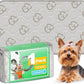 FXW Washable Pee Pads for Dogs, Puppy Pads with Super Absorbent, Specifically Designed for 24inch Cages, 23" × 17" Rectangle, Khaki, 1 Pack