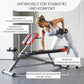 Finer Form Multi-Functional Weight Bench for Full All-in-One Body Workout – Versatile Adjustable Workout Bench for Home Gym. Fitness equipment perfect for Back HyperExtension, Bench Press, Roman Chair Exercise, Sit up. Adjusts to Decline or Flat Bench.