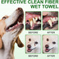 ALIVO Dental Teeth Cleaning Wipes for Dogs & Cats, Remove Bad Breath by Removing No-Rinse Dog Finger Toothbrush, Disposable Gentle Cleaning Pet Dental Care Wipes, 50pc