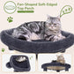 Globlazer Corner Cat Tree Tower for Indoor Cats, 51in Multi-Level Cat Condo Tower with Large Hammock, 7 Sisal Scratching Posts, Oversized Top Perch, Spacious Cat Cave, Hanging Basket, C51, Dark Grey