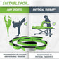 EverStretch Non-Elastic Stretching Strap with Loops - Move Freely with This Looped Stretch Strap Premium Stretch Band for Sports, Physical Therapy and Recovery from Knee Replacement Surgery.