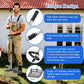 12 Inch Chicken Poop Scooper & Rake 2-in-1, Large Metal Shovel Head, Rubber Handle Stainless Steel Chicken Litter Scoop for Chicken Coops, Litter Screening Scoop (35 to 65in) US Patent Pending (Black)