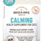 Rocco & Roxie Cat Calming Treats with Melatonin for Cats, Stress and Anxiety Relief, Keep Calm for Grooming, Travel, or Vet Visits, Aid Sleep with Organic Ashwagandha and GABA, Chicken Flavored Chews