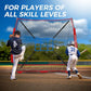 7x7 FT Baseball Net for Batting Pitching Hitting, with Strike Zone, Softball Net for Batting and Pitching, Baseball Practice Training Equipment for Kids Adult Youth