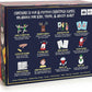Gutter Games 12 Games of Christmas - 12 Hilarious Holiday Activities [Family Party Games Pack for Kids, Teens & Adults] - by Beat That! Game - Multicolor