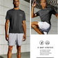 NORTHYARD Men's UPF 50+ Sun Protection Shirts Swim SPF UV Quick Dry Short Sleeve T-Shirts for Athletic Fishing Rash Guard
