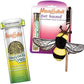 Meowijuana Honey Bee Bundle | Get Buzzed Honey Bee Wand Toy and Honeysuckle Haze Catnip Blend | Promotes Play and Cat Health | Includes North American Organic Catnip
