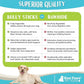 Raw Paws Standard Bully Sticks for Small Dogs, 6-Inch (10 Count) - Low Odor Junior Bully Chews - Free-Range Pizzle Sticks for Dogs - Single Ingredient Dog Chews - Rawhide Alternative - Long Lasting