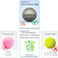 Hard Lacrosse Ball + Soft Peanut Massage Ball Set – Deep Tissue & Trigger Point Tool for Plantar Fasciitis Relief, QL, Iliacus, Glutes, Neck, Hamstrings, Hip Flexors & Myofascial Release
