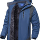 Rapoo Men's Winter Ski Snow Jacket Mountain Waterproof Windproof Rain Jacket