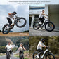 isinwheel U8 Plus Electric Bike for Adults,1500W Peak Motor Hydraulic Brake Ebike,Max 20/28MPH 75-105Miles Electric Bicycle with 13AH/18AH Battery,26" Step-Thru Fat Tire Commuter E Bike for Adults
