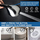 High Pressure Handheld/Rain 82-mode 3-way Shower Head Combo with 25.75" Adjustable Drill-free Stainless Steel Slide Bar, Pet & Tub Power Wash and Anti-clog Nozzles, with 5ft Hose - Polished Chrome