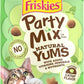 Purina Friskies Made in USA Facilities, Natural Cat Treats, Party Mix Natural Yums Catnip Flavor - (Pack of 6) 6 oz. Pouches