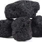 6-8 Inches Large Natural Black Lava Rock 4 PCS Aquarium Rocks for Aquascaping, Aquarium Landscaping, Terrariums, Fish Tank Decoration, Vivariums, Paludarium, Reptile and Amphibian Enclosures
