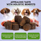 ONLY NATURAL PET Senior Brain Wellness Dog Chews - Small, Medium & Large Breeds, Toothless & Geriatric Dogs, Soft Chicken & Bacon Flavor Snacks, Baked Treats - 60 Count