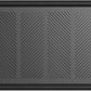 Indoor/Outdoor Hose-Wash Lines Design Non-Slip Rubber 16" x 32" Modern Entryway Mat for Entryway, Patio, Backyard, Garage, 16" x 32", Black