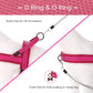 Didog No Pull Dog Harness with Soft Mesh Padded,Reflective & Quick Fit Light Weight Dog Strap Vest Harness,Easy for Walking Training (L:Chest 26-32", Mesh-Hot Pink)