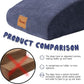 Topmart High Density Extended Foam Dog Ramp&Steps 2 Tiers,11.8" High,Non-Slip Dog Stairs,Soft Foam Pet Ladder with Waterproof Cover,Best for Injured,Older Cats,Pets with Joint Pain