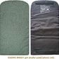 ROODO Pet Stroller Inner Pad for Exclusive Use,Original,Replaceable,Easy to Clean,Set of 3 pc(Cationic ash)