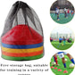 60/30 Pack Soccer Training Cones - Agility Cones with Carry Bag, Sturdy Disc Cones for Sports Training, Soccer, Football, Basketball, Indoor Outdoor Sports, Festive Events, Field Cone Markers