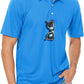 MAGCOMSEN Men's Polo Shirts 3 Buttons Casual Work T Shirts Quick Dry Short Sleeve Golf Shirt Pique Jersey Outdoor Performance