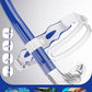 CAPAS Training Swim Snorkel for Lap Swimming, Swivel Headband Ultimate Fit Center-Mount Swimmers Snorkel with Liquid Silicone Mouthpiece Adjustable Strap, Designed for Adult Men Women