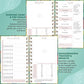 PLANBERRY Pocket Food Journal Premium – Nutrition Planner – Diet & Calorie Tracker – Meal & Exercise Diary – Weight Loss Journal (Summer Smoothie)