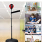 INNOLIFE Kids Boxing Bar with Punching Bag, Adjustable Height, Complete Set, Stable Base, Easy Installation