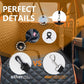 Back Seat Extender for Dogs,Dog Car Seat Cover for Back Seat with Hard Bottom Holds 500 lbs,Car Seat Protector,Waterproof Extender for Dogs,Dog HammockPet Bed for Full-Size Cars,SUVs, Small Trucks