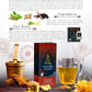 Térapy Ceylon GINGER & HONEY Tea | Organic Herbal Tea Bags | 100% Natural Ayurvedic Ingredients Including Organic Ginger, Wild Bee’s Honey, Ashwagandha & Lemongrass | 20 Individually Wrapped Tea Bags