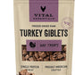Vital Essentials Turkey Giblets Dog Treats, 2 oz | Freeze-Dried Raw | Single Ingredient | Premium Quality High Protein Training Treats | Grain Free, Gluten Free, Filler Free