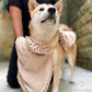 Tuff Pupper Quick Dry Towel for Dogs | Ultra Absorbent Microfiber Shammy | Extra Large 35x15 Size for All Breeds | Comfortable Hand Pockets | Indoor Outdoor Use | Durable Material | Machine Washable
