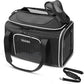 Petskd Top-Expandable Pet Carrier 18x11x11 Inches Delta American United Airline Approved, Soft-Sided Carrier for Small Cats and Dogs with Locking Safety Zippers and Anti-Scratch Mesh(Black)