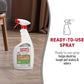 Nature's Miracle Hard Floor Cleaner, 24 Ounces, Dual-Action Stain and Odor Remover Works to Remove Tough Pet Stains and Odors On Sealed Wood and Hard Floor Surfaces