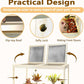 Prolee Reptile Terrarium Tank Up to 78 Gallon, Lizard Tank Bearded Dragon Tank with Metal Mesh Roof Door, Snake Tank with Lock Design (Oak, 27 Gallon Volume, 24 Inch Length)