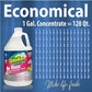 OdoBan Pet Solutions No Rinse Neutral pH Floor Cleaner Concentrate, Made in the USA, Splash O' Citrus Scent, 2 Gallons