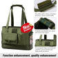 Dog Carrier, Cat Carrier, Pet Carrier, Foldable Waterproof Premium Oxford Cloth Dog Purse, Portable Bag Carrier for Small to Medium Cat and Small Dog（Green）