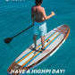 Highpi Inflatable Stand Up Paddle Board for Youth and Adults – Wide Sup with Premium Accessories, Blow Up Paddleboard for Surfing, Fishing, Yoga & More