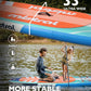 Mistral Inflatable Stand Up Paddle Board, 11'6''x33''x6'' Inflatable SUP All Around Board, Extra Wide iSUP, Stable, Beginner Paddle Board with SUP Accessories, Anti-Slip EVA Deck for Adults & Youth
