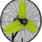 Pro 9500 CFM 24" Outdoor IP44 Waterproof Wall Mount Fan, 3-Speed Oscillating Metal Fans with Enclosure Motor, Heavy Duty Wall Fan for Patio, Warehouse, Garage, and Jobsite