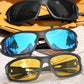 Polarized-Sunglasses-Men Sports Mens-Sunglasses: Sun-Glasses with UV400 Protection for Driving Golf Fishing Running