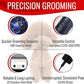 Premium Dog Clippers for Grooming, High-Performance 2-Speed Corded Shears, Quiet and Reliable Dog Grooming Kit